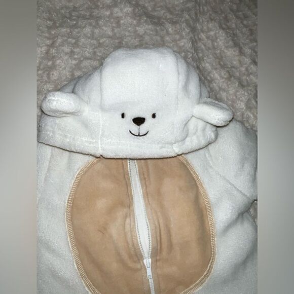NWOT~-MINIWEAR Infant Little Bear Hooded snowsuit - Picture 1 of 6
